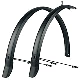 Optimales Fahrradzubehör: Das SKS GERMANY BLUEMELS PRIMUS Set ist nur für Bikes mit Gepäckträgern geeignet. Für die Montage ist eine Schiebebrücke mit Gepäckträgeranbindung enthalten.