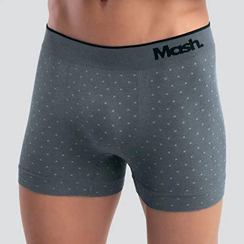 Kit 2 Cueca Boxer S/Cost, Mash, Masculino, Azul Jeans Escuro, P