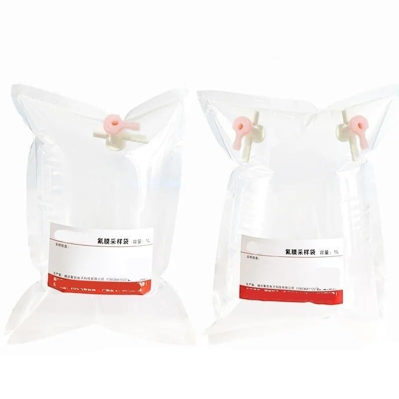 Sacco di raccolta, for raccolta idrocarburi totali COV non metanici, 1 PZ | Basso assorbimento, con valvola rotativa a tenuta stagna for il monitoraggio ambientale.(4L-single Valve)