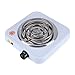 Fornello Elettrico Cucina Fornello Elettrico Metallo 1000W Dormitorio Ufficio immagine
