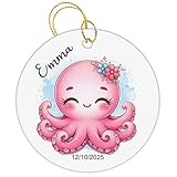 Adorno De Cerámica Animales De La Vida Marina Navidad De Cerámicas De Primera Calidad Decoración Navideña Ideal Adornos Colgantes De Navidads para Niños Vacaciones Regalo