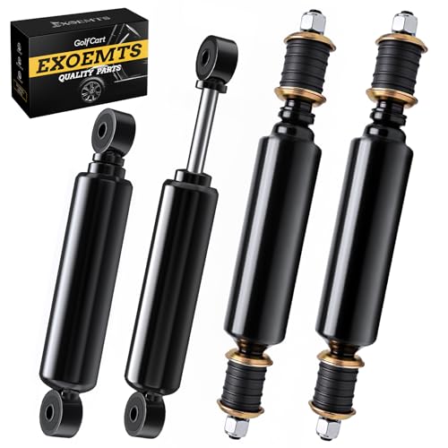 Club Car Shocks Golf Cart Front Rear Shocks for Club Car DS 1988-up Precedent 2004-up Gas & Electric Models Golf Cart Shocks Absorbers Replaces OEM #1014235 1015813 1010991 1014236 4PCS