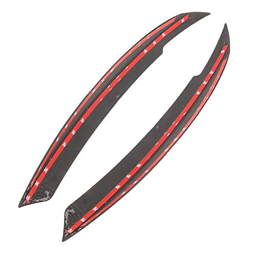 Cache de phares style carbone VW Jetta finition haut de gamme pour optiques Mk6