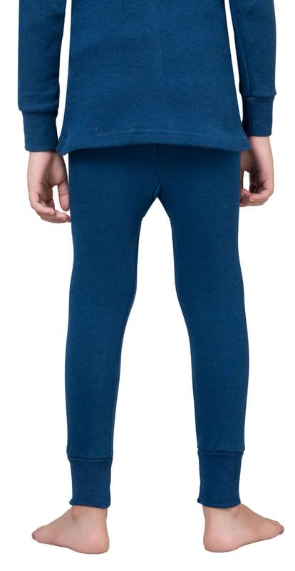 Boys Blended Cotton Thermal Trouser (I/E) Full Pant Inner Bottom Winter Wear for Kids and Baby (Pack of 1) (6 Mon to 9 Mon) (BL) Blue - Image 5 thumbnail