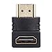 Produktbild Ballylelly HDMI-Stecker auf HDMI-Buchse Kabeladapter 4k * 2k Konverter 90 Grad Winkel Extender Für 1080P HDTV Computer Projektor