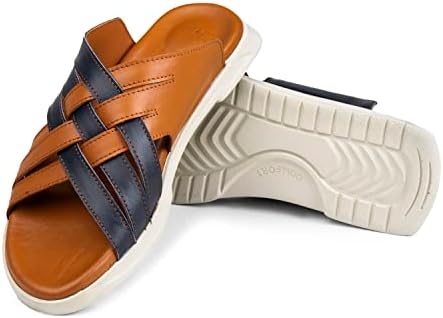 Resim Ducavelli Croes Hakiki Deri Erkek Terliği, Hakiki Deri Terlik, Ortopedik Taban Terlik, Hafif Deri Terlik 