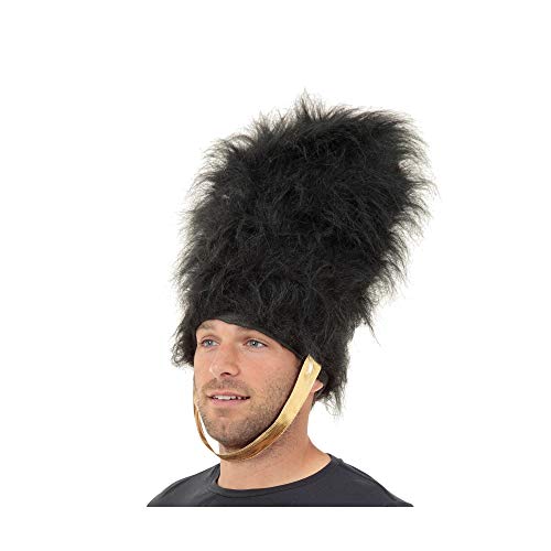 Bristol Novelty Bonnet à poils, Men, BH555, Black, Taille unique Halloween