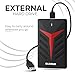 SUHSAI Externe Festplatte 1TB, USB 3.0 Tragbare HDD 2,5 Zoll, Datensicherung und Speicher für Gaming, Laptop, PC, Mac, Desktop, Plug-and-Play, Schwarz