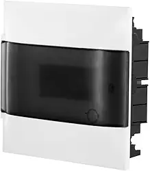 QUADRO DISTRIBUICAO PLASTICO - PROTECTBOX 8 DIN EMBUTIR TRANSP - CEMAR - 134018