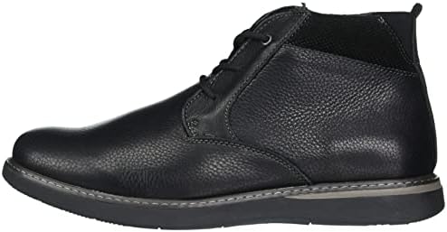 Nunn Bush Men's Bayridge Plain Toe Chukka Lightweight Leather Boot, Black, 8.5 | Image 7