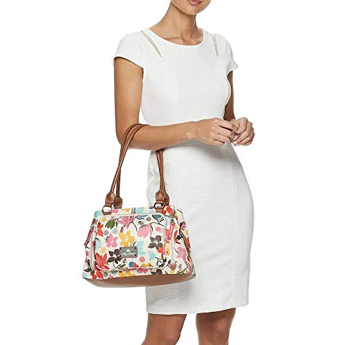 Lily Bloom Maggie Satchel Handbag (Pop Art Posy) #TOP3