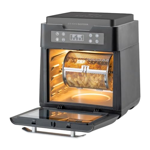 Fritadeira Air Oven Easycook Mallory 1500W Com12 Litros, Painel de LED, Visor de Vidro e Luz Interna