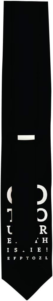 Eye Doctor Gifts I Got You to Read This Eye Exam Chart Tie Ophthalmologist or Optometrist Necktie
