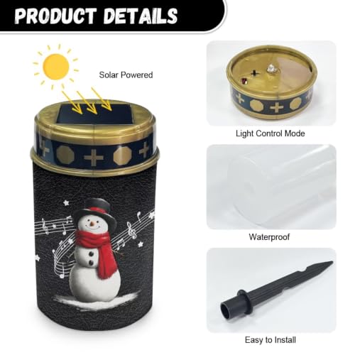 Image of Christmas Waterproof Cemetery Solar Lights