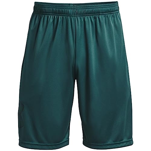 Image of Under Armour Men's Tech Graphic 10 inch Shorts, (717) Tourmaline Teal / / Black, XX-Large