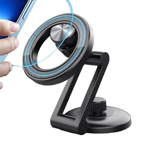 Aggancio Rapido: Questo supporto magnetico per cellulare in auto è progettato con una base adesiva resistente per un fissaggio semplice e veloce su qualsiasi veicolo, eliminando procedure complicate e offrendo maggiore comodità riducendo il di installazione, ideale per le mattine frenetiche o gli imprevisti in viaggio.