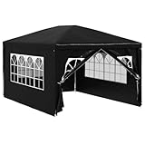 Utilisation polyvalente : que ce soit comme tonnelle pour le petit-déjeuner du dimanche, abri de barbecue lors des réunions de famille ou petite pergola sur le balcon, la tonnelle de jardin anthracite s'adapte de manière flexible à différents scénarios d'extérieur