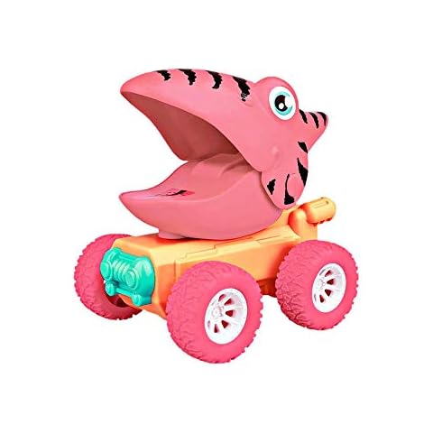 Dinosaur Toy,Press & go car Toy Dinosaur Push and go Toy for 2 3 4 5 Year Old Boys Girls Party Birthday Gift car Toy(Wheel Color Random) Cover
