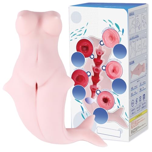 Male Masturbator 5-Chamber Shaped 2.06LB Sex Toys for Men Pocket Stroker Adult Sex Toys Male Stroker