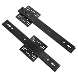 Guías para cajones: las guías para cajones están hechas de una estructura de una sola pieza y pueden resistir el uso diario y el deslustre, guías y guías para cajones