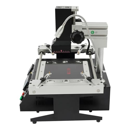 BGA Rework Station,IR6500 Infrared Welding Machine,1250 W SMD Soldering Reflow Station,Welder Repair Heating Reballing with USB Connector for Laptop,Esktop Computer Motherboards