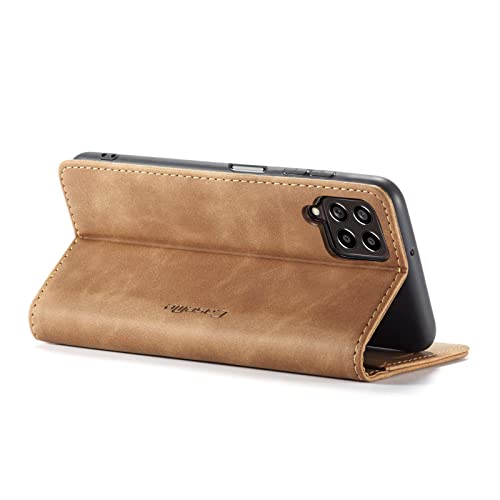 Capa Samsung Galaxy M53 Case Carteira de Couro Capa Suporte Magnético Função Flip Kickstand Protecto