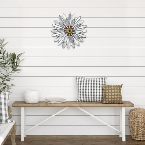 Hogardeck HGMD-2078 Metal Flower Farmhouse Wall Decor thumb #3