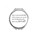 Quote You Can Change Your Own Self Hand Compact Mirror Round Portable Pocket Glass