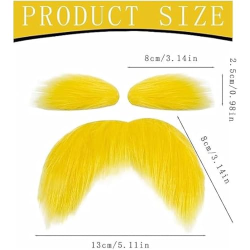 KGKLKAX Kids Orange Halloween Costume with Mustache and Inflatable Belly - image 4