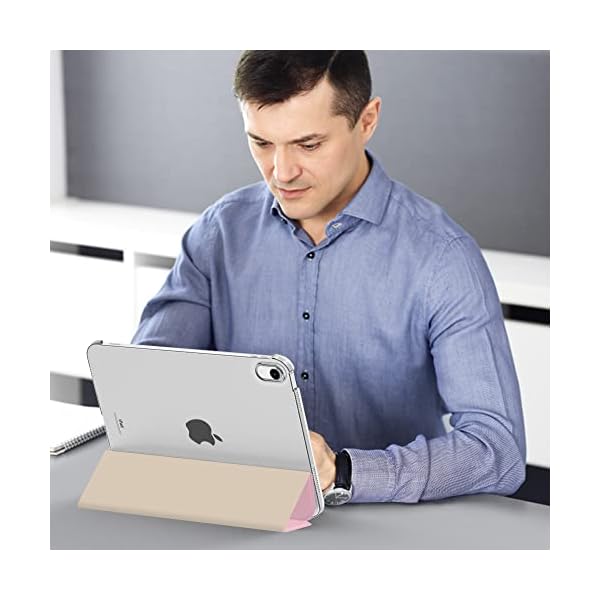 MoKo Hülle für ipad 10. Generation 2022, ipad 10,9 Hülle Dünne Leichte PU Leder Tablet Hülle mit Auto Schlaf/Aufwach… – Bild 9