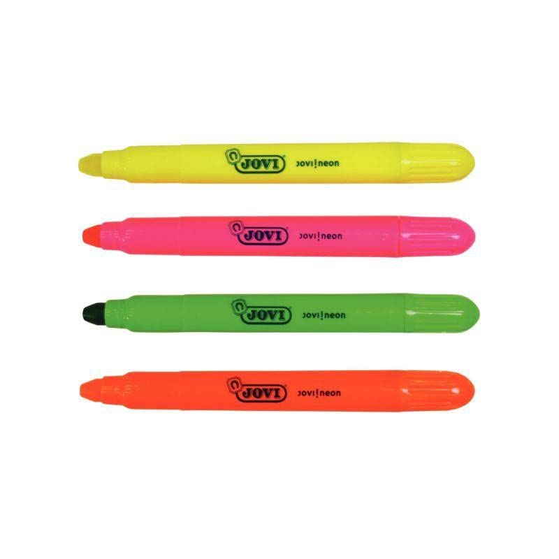 Jovi 145059 Marcadores Fluorescentes, Neon 1815/ Naranja