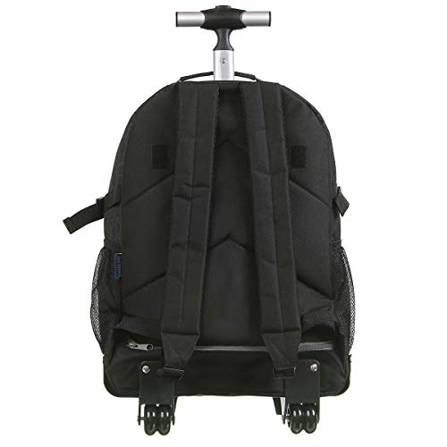 Mala Escolar GLP c/ rodinhas Out Unltd. Black, Dermiwil, 37442, Preto