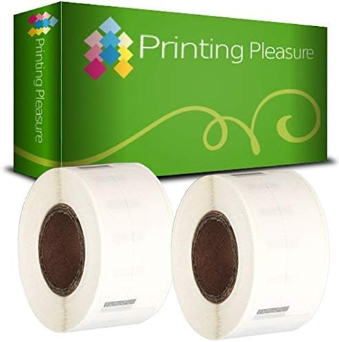 Printing Pleasure 20 x 99012 Compatible Address Labels Rolls for LabelWriter & Seiko Label Printers | 36mm x 89mm | 260 Labels per Roll