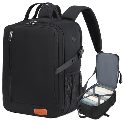 Lossga Bagage Cabine Sac 40x30x15 Sac a Dos Voyage Cabine Avion Valise Travel Bag pour Air France British Airways Jet2 Ryanair