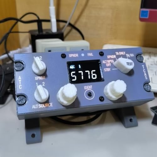 Panel Transponder ATC B737 para Simulador de Vuelo miniatura 4