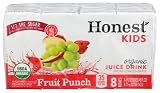 Honest Kids, Juice Fruit Punch Box Organic, 6 Fl Oz, 8 Pack