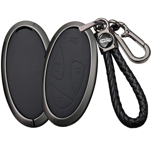 HIBEYO 5/7 Button Key Fob Cover Compatible with Hyundai Ionic