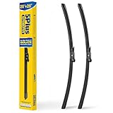 5 PLUS 26'+26' Windshield Wiper Blades Replacement for Ford Fusion 2020 2019 2018 2017 2016 2015 2014 2013 Original Factory Quality Fit for Pinch Tab Front Wipers Arm(Pack of 2)
