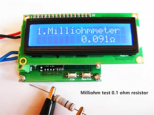 Image of High Precision HR390 Milliohm Meter 0.001-120Ω Ohmmeter Low Resistance Tester Capacitance Meter Testing Module