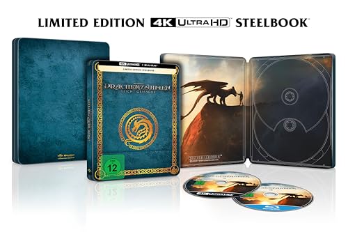 Drachenzähmen leicht gemacht (2025) – 4K Steelbook (UHD + Blu-ray Disc)