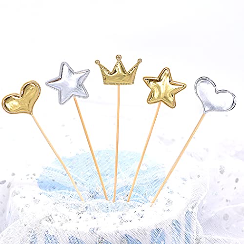 Balloon Birthday Cake Topper Mini Balloon Garland Cake Topper Confetti Acrylic Happy Birthday Cupcake Topper For Birthday Cake Supplies Decorations #TOP5