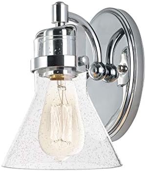 Maxim 26111CDPC/BUI Seafarer Wall Sconce, 1-Light 60 Watts, Polished Chrome