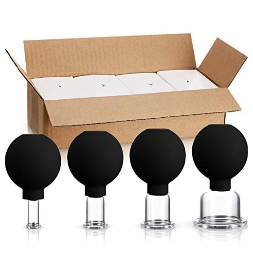 BBTO 4-Piece Glass Cupping Set