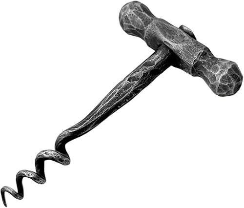 Miniatura 2 de Sacacorchos Abrebotellas Sacacorchos forjado a mano Abridor de botellas de vino con mango de martillo Sacacorchos de hierro forjado hecho a mano