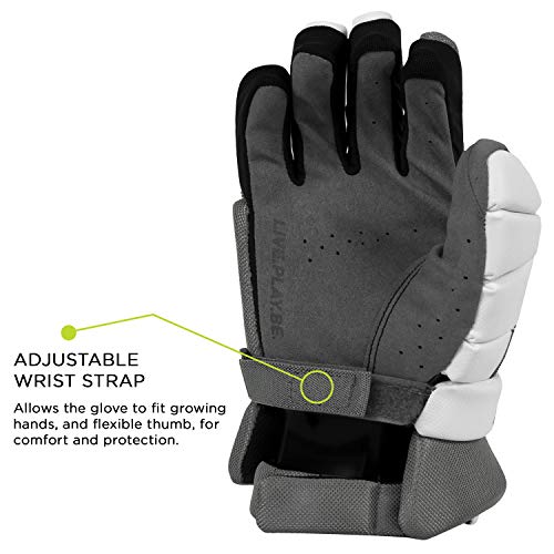 Epoch iD Jr. Youth Lacrosse Player Gloves with Dual Density Foam teamasports