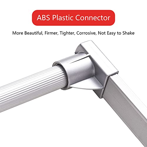 Tringle à vêtements télescopique placard extensible pour optimiser le rangement - 6