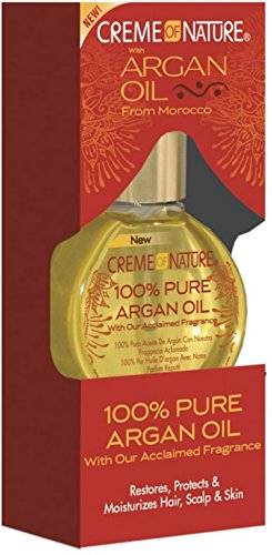 Creme of Nature 100% Pure Argan Oil 1 oz (Pack of 4)