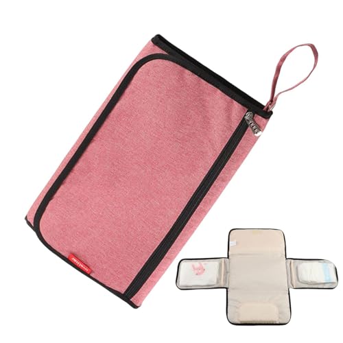 ポータブルおむつ替えパッド - おむつ用折りたたみ式オーガナイザーバッグ - 軽量おむつ替えマット 公園 ショッピング モール レストラン 旅行 キャンプ用