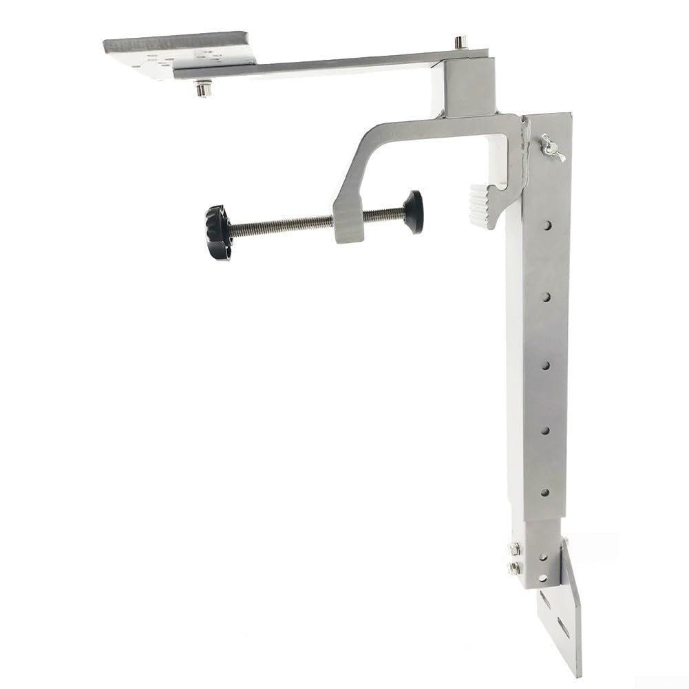 Soporte de acero inoxidable y aluminio para buscador de peces con longitud ajustable para uso