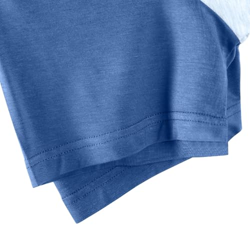 Mens Pajama Set Short Sleeve 2 PCS Sleepwear Button Down Soft Loungewear Modal Set Pj Set Homewear Suit Pajamas Sets3